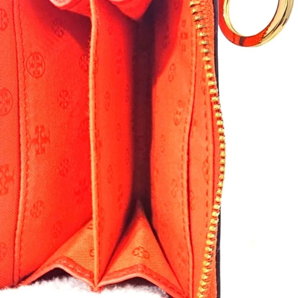 Tory Burch Zip Around Wallet with Keychain - Picture 4 of 8